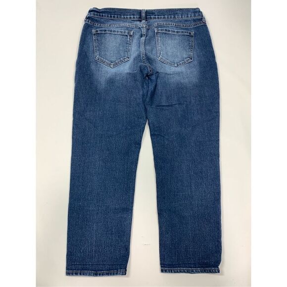 Old Navy Women's Zip Fly Denim Five Pocket The Boyfriend Jeans Blue Size 10 - Picture 6 of 7